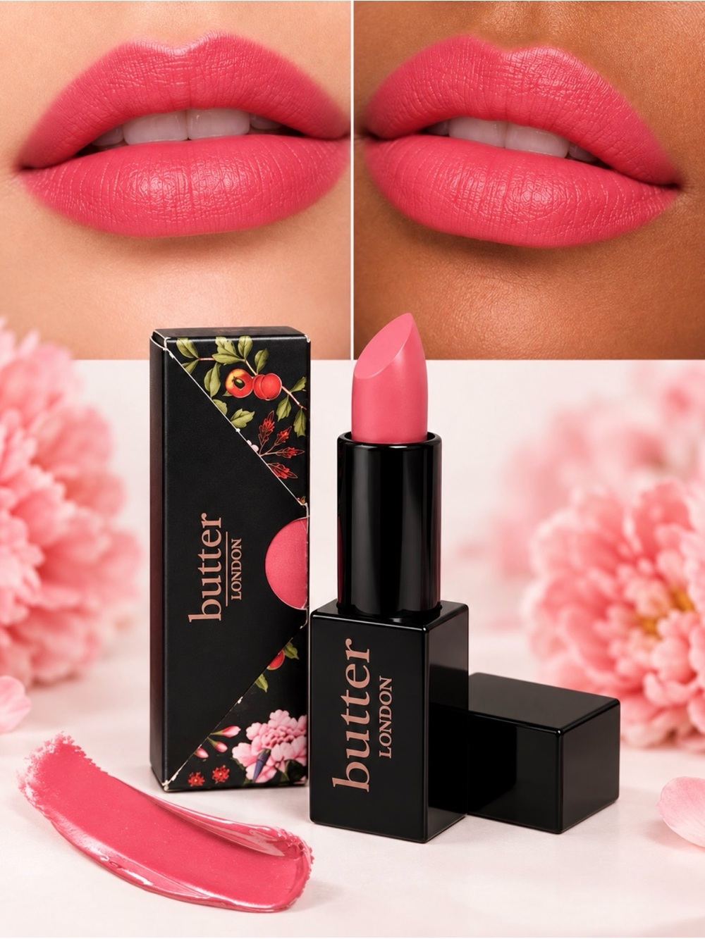 ✨ Butter London Plush Rush Lipstick | Delighted | Full Size | New in Box